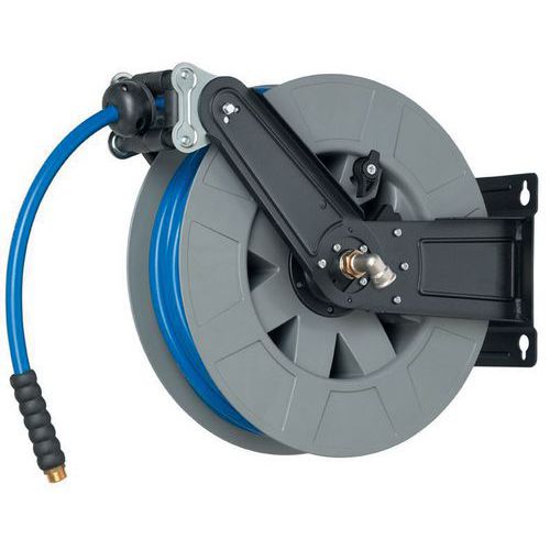 Kabelrolle mit Aufrollautomatik und Niederdruckschlauch