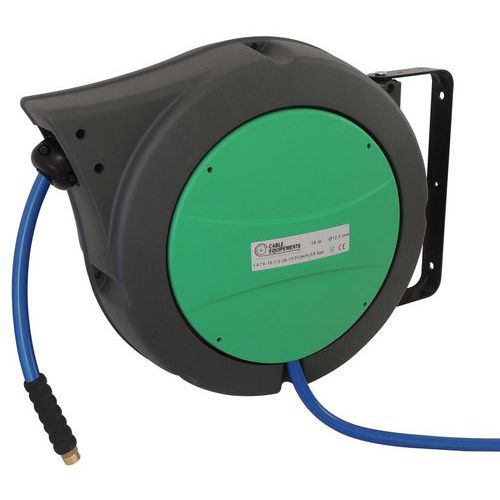 Kabelrolle mit Aufrollautomatik und Niederdruckschlauch