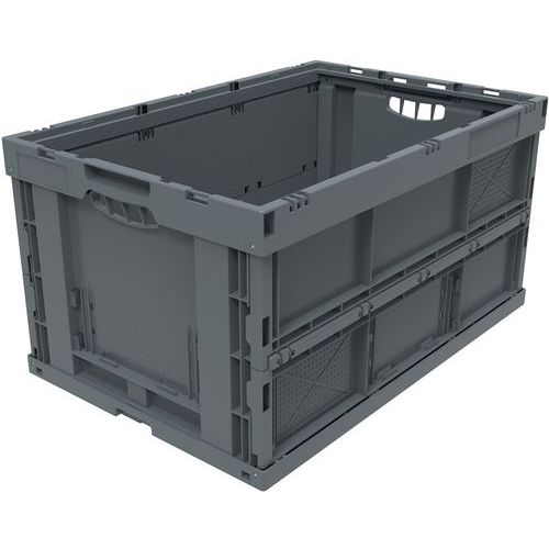 Klappbehälter aus recyceltem Material - Länge 400 bis 600 mm - 20 bis 61 L