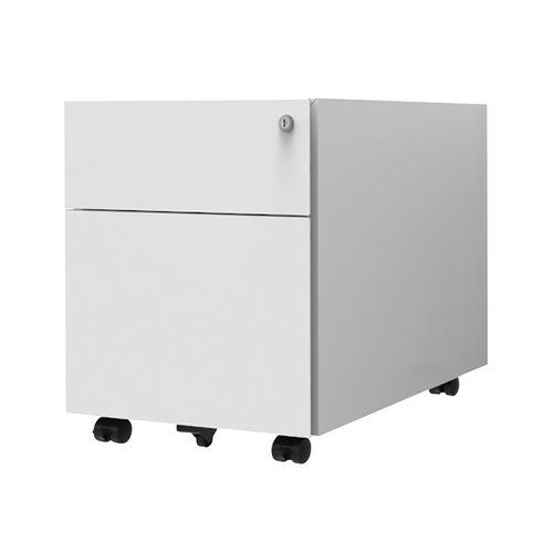 Caisson mobile métal 2 tiroirs