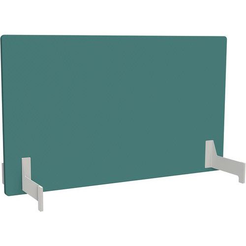 Trennwand für Doppelarbeitsplatz, Länge 140 cm, Adema