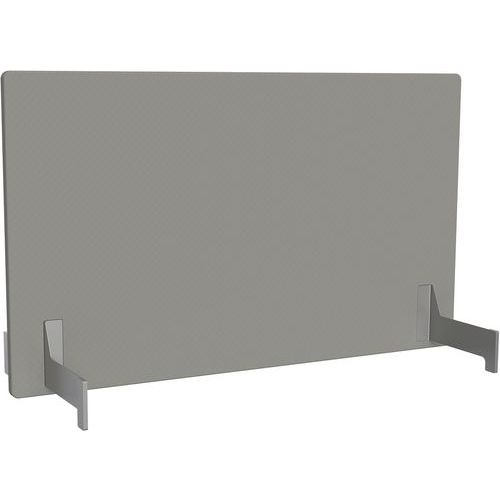 Trennwand für Doppelarbeitsplatz, Länge 140 cm, Adema
