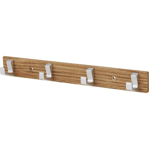 Handtuchhalter, Wandausführung, Holz/Silber - Gardelux Handtuchhalter, Wandausführung, Holz/Silber - Gardelux