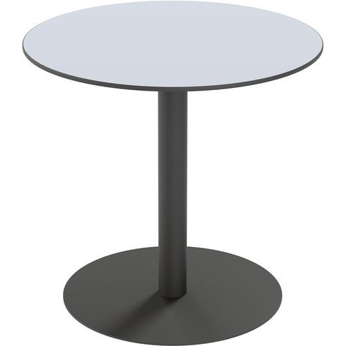 Tisch Cross für den Außenbereich, rund - Meet By Paperflow