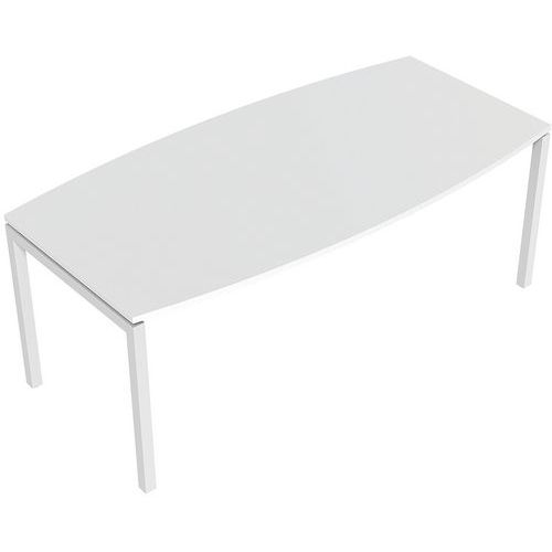 Konferenztisch, Tonnenform 200 cm