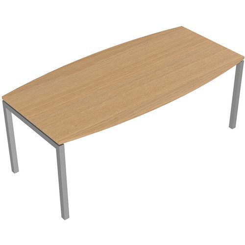 Konferenztisch, Tonnenform 200 cm Konferenztisch, Tonnenform 200 cm