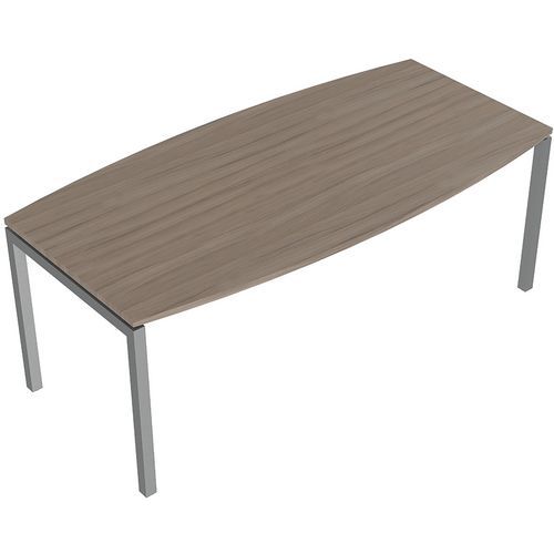 Konferenztisch, Tonnenform 200 cm