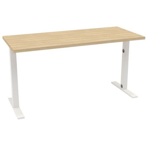 Gerader Schreibtisch 140 x 60 cm (L x B) - Reihe Idea