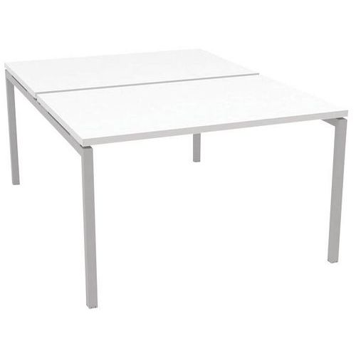 Schreibtisch Bench 120 x 163 cm (L x B) Reihe Idea, Typ Unterseite: I-Form, Höhe: 72.5 cm