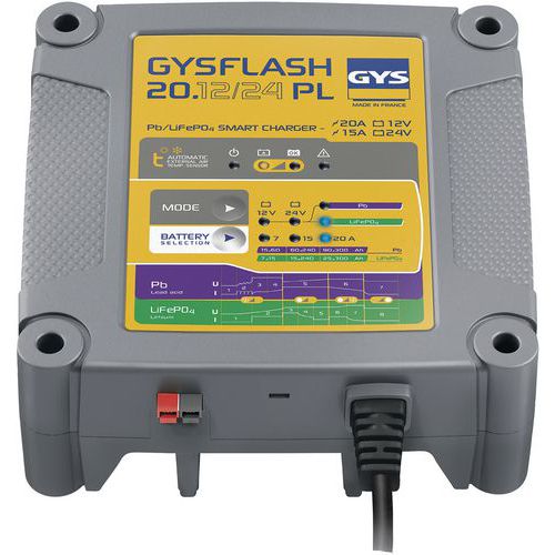 Batterieladegerät - Gysflash 20.12/24 PL - Gys