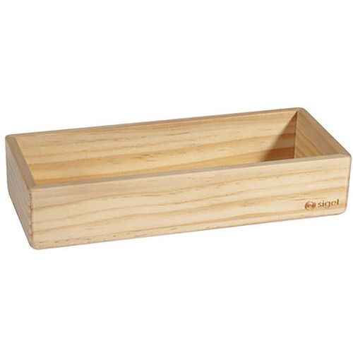 Magnetischer Zubehörhalter aus Holz - 175x40x55 mm - Sigel