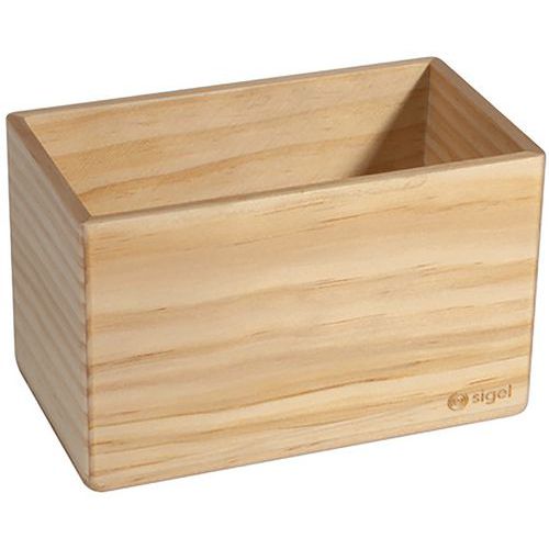 Magnetischer Zubehörhalter aus Holz - 130x80x75 mm - Sigel