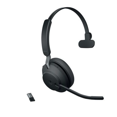 Headset mit Kabel Evolve2 65 Mono USB-A MS Link 380a - Jabra