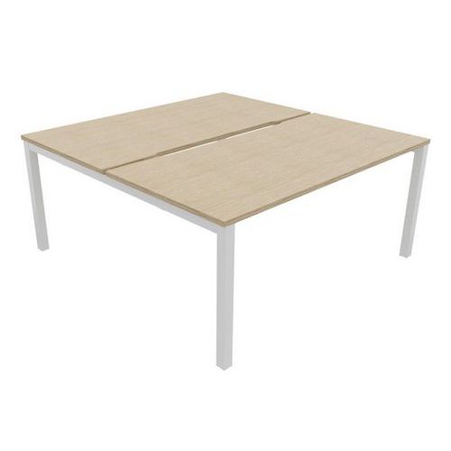 Multiposte Départ - Suivant L160xP163 cm Plateau échancré - Buronomic Multiposte Départ - Suivant L160xP163 cm Plateau échancré - Buronomic