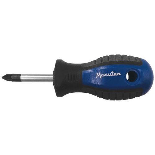Tournevis ergonomique à poignée boule pour vis Pozidriv - Manutan Tournevis ergonomique à poignée boule pour vis Pozidriv - Manutan