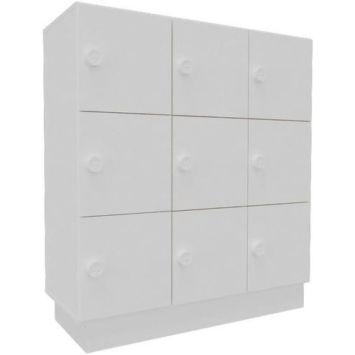 Aufbewahrungsspind mit 9 Fächern - Buronomic Aufbewahrungsspind mit 9 Fächern - Buronomic