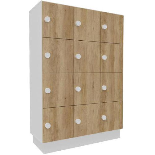 Casier de rangement 12 cases