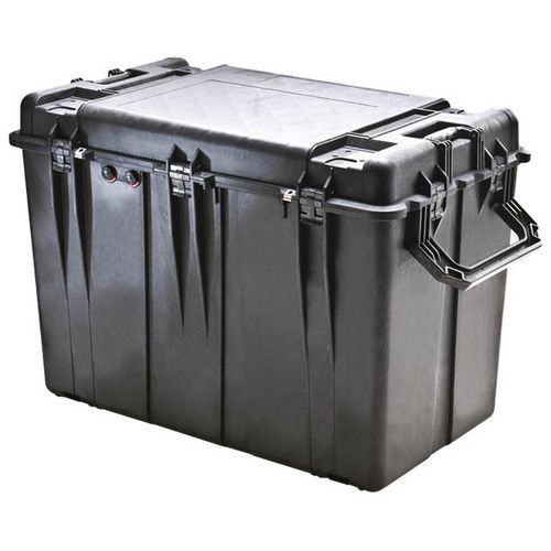 Wasser-/staubdichter Schutzkoffer, schwarz, Peli Case 0500