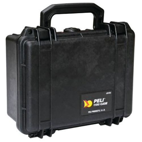 Wasser-/staubdichter Schutzkoffer, schwarz, Peli Case 1150 Wasser-/staubdichter Schutzkoffer, schwarz, Peli Case 1150