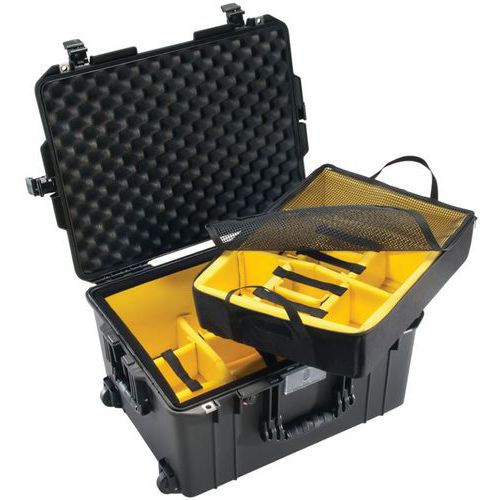 Wasser-/staubdichter Schutzkoffer, schw., Peli Air Case 1607