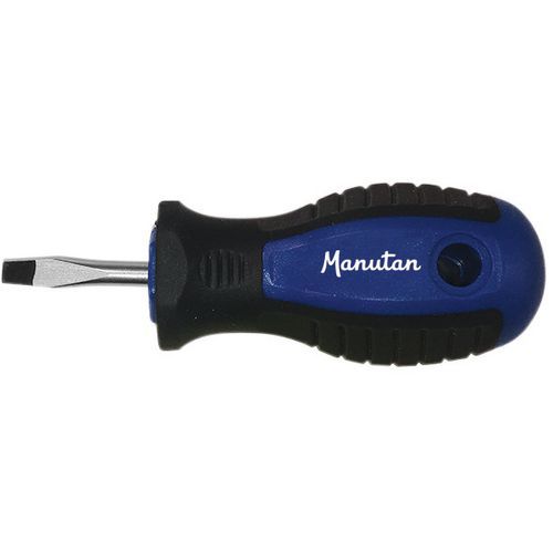 Tournevis ergonomique à poignée boule pour vis fente - Manutan