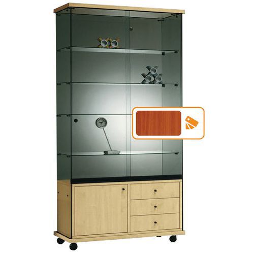 Vitrine Easy E6 – mit Unterschrank