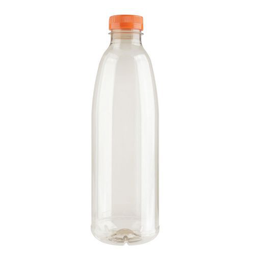 PET-Flasche 250 ml bis 1 L + orangefarbener Verschluss - Bunzl PET-Flasche 250 ml bis 1 L + orangefarbener Verschluss - Bunzl