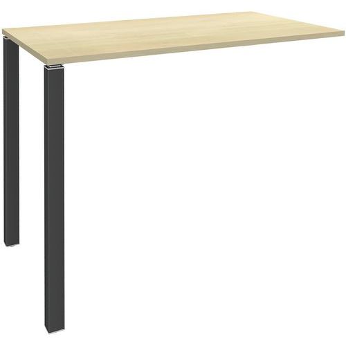 Table haute Gaya 2 pieds L140xH105xP60cm