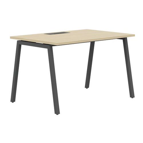Gerader Schreibtisch, 120 cm, A-Füße Misao - Manutan Expert Gerader Schreibtisch, 120 cm, A-Füße Misao - Manutan Expert