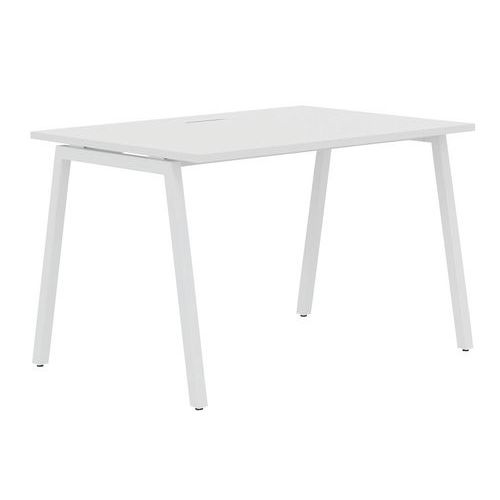 Gerader Schreibtisch, 120 cm, A-Füße Misao - Manutan Expert Gerader Schreibtisch, 120 cm, A-Füße Misao - Manutan Expert