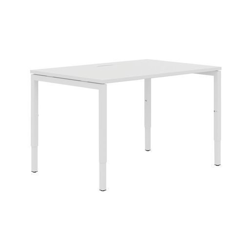 Gerader Schreibtisch, 160 cm, verstellbare U-Füße Misao - Manutan Expert Gerader Schreibtisch, 160 cm, verstellbare U-Füße Misao - Manutan Expert