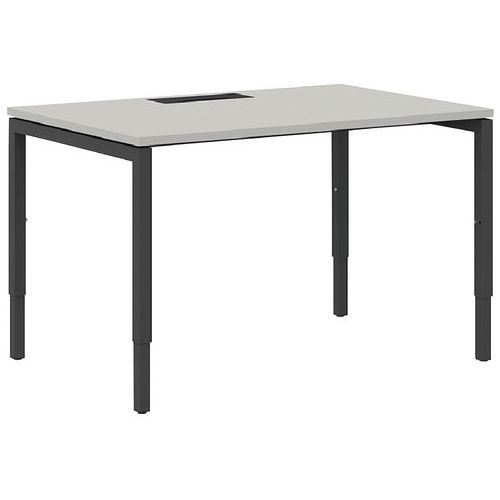 Gerader Schreibtisch, 180 cm, verstellbare U-Füße Misao - Manutan Expert Gerader Schreibtisch, 180 cm, verstellbare U-Füße Misao - Manutan Expert