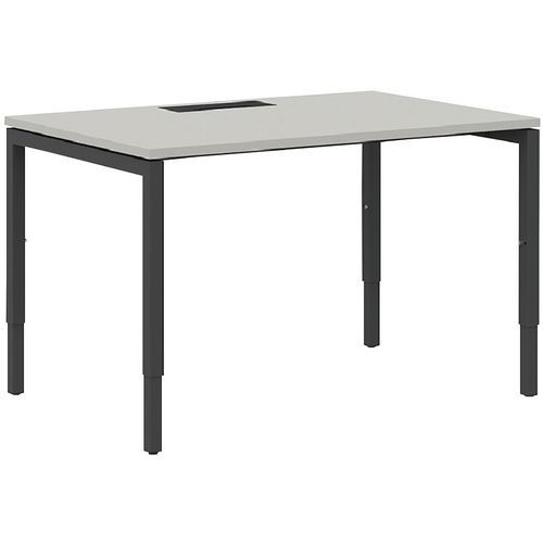 Gerader Schreibtisch, 140 cm, verstellbare U-Füße Misao - Manutan Expert Gerader Schreibtisch, 140 cm, verstellbare U-Füße Misao - Manutan Expert