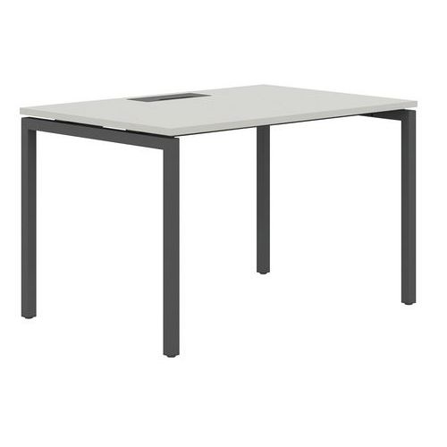 Gerader Schreibtisch, 140 cm, U-Füße Misao - Manutan Expert Gerader Schreibtisch, 140 cm, U-Füße Misao - Manutan Expert