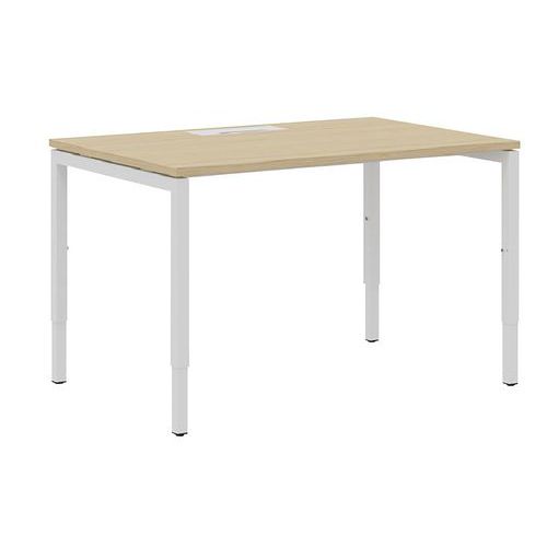 Gerader Schreibtisch, 160 cm, verstellbare U-Füße Misao - Manutan Expert Gerader Schreibtisch, 160 cm, verstellbare U-Füße Misao - Manutan Expert