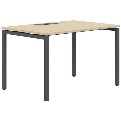 Gerader Schreibtisch, 180 cm, U-Füße Misao - Manutan Expert Gerader Schreibtisch, 180 cm, U-Füße Misao - Manutan Expert