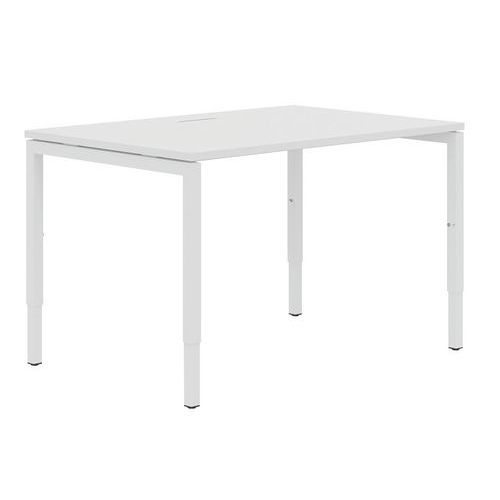 Gerader Schreibtisch, 180 cm, verstellbare U-Füße Misao - Manutan Expert Gerader Schreibtisch, 180 cm, verstellbare U-Füße Misao - Manutan Expert