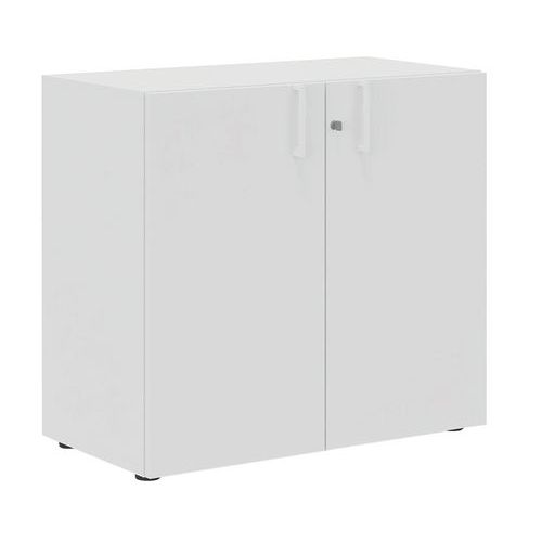 Schrank mit Flügeltüren Höhe 75 cm Misao - Manutan Expert Schrank mit Flügeltüren Höhe 75 cm Misao - Manutan Expert