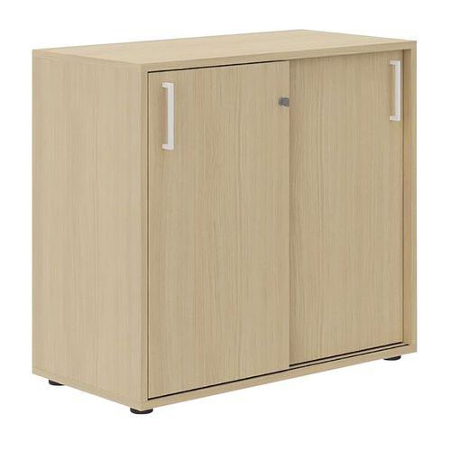 Schrank mit Schiebetüren, Höhe 75 cm Misao - Manutan Expert Schrank mit Schiebetüren, Höhe 75 cm Misao - Manutan Expert