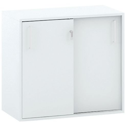 Schrank mit Schiebetüren, Höhe 75 cm Misao - Manutan Expert Schrank mit Schiebetüren, Höhe 75 cm Misao - Manutan Expert
