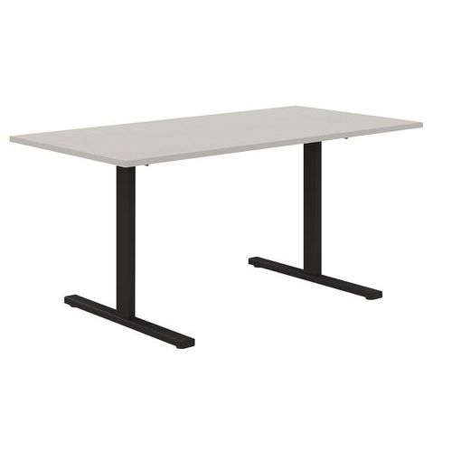 Gerader Schreibtisch, 160 cm, T-Füße Misao - Manutan Expert Gerader Schreibtisch, 160 cm, T-Füße Misao - Manutan Expert