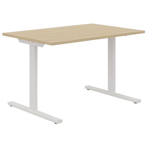 Gerader Schreibtisch, 120 cm, T-Füße Misao - Manutan Expert Gerader Schreibtisch, 120 cm, T-Füße Misao - Manutan Expert
