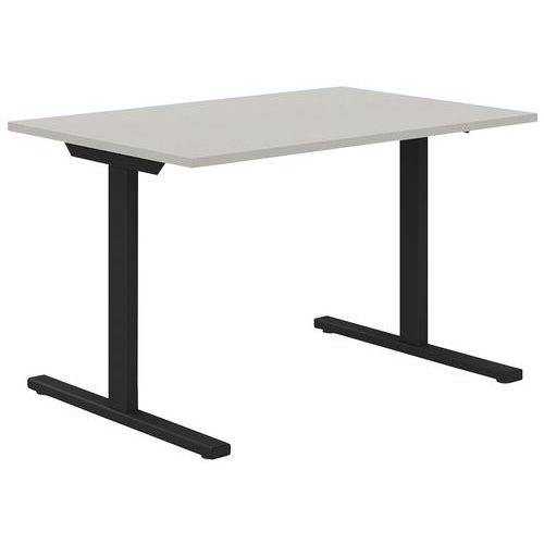 Gerader Schreibtisch, 120 cm, T-Füße Misao - Manutan Expert Gerader Schreibtisch, 120 cm, T-Füße Misao - Manutan Expert