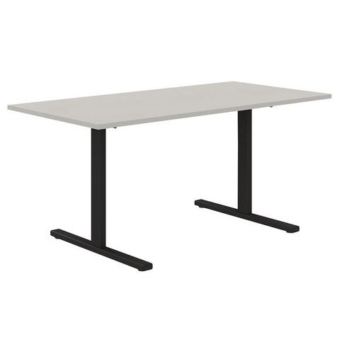 Gerader Schreibtisch, 180 cm, T-Füße Misao - Manutan Expert Gerader Schreibtisch, 180 cm, T-Füße Misao - Manutan Expert