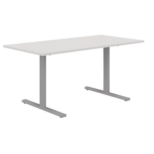 Gerader Schreibtisch, 140 cm, T-Füße Misao - Manutan Expert Gerader Schreibtisch, 140 cm, T-Füße Misao - Manutan Expert