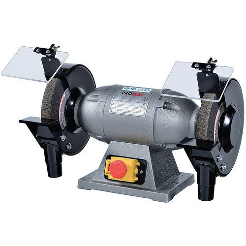 Schleifbock Scheibe/Bürste PROMAC 324 F und 325 F - Scheibe Ø 200 mm - 450 W