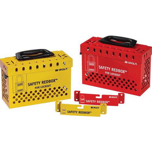 Verschlusskasten Safety Redbox - Brady