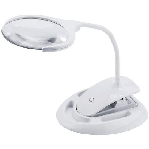 Lampe LED rechargeable avec loupe 3 et 8 dioptries -Velamp