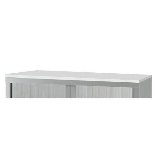 Melaminbeschichtete Abdeckplatte für Schränke, 120 x 44,6 cm (B x T)