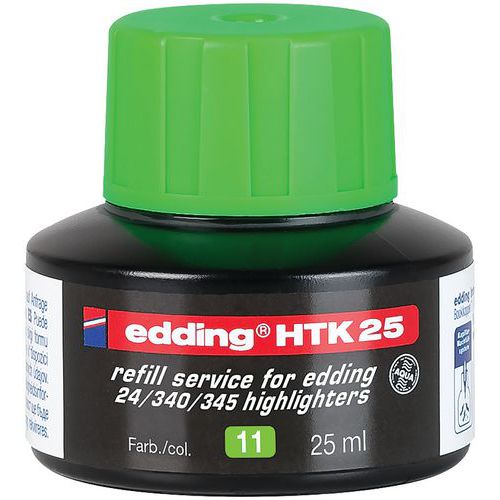 Nachfüllpackung HTK25 für Textmarker e24 Ecoline - Edding